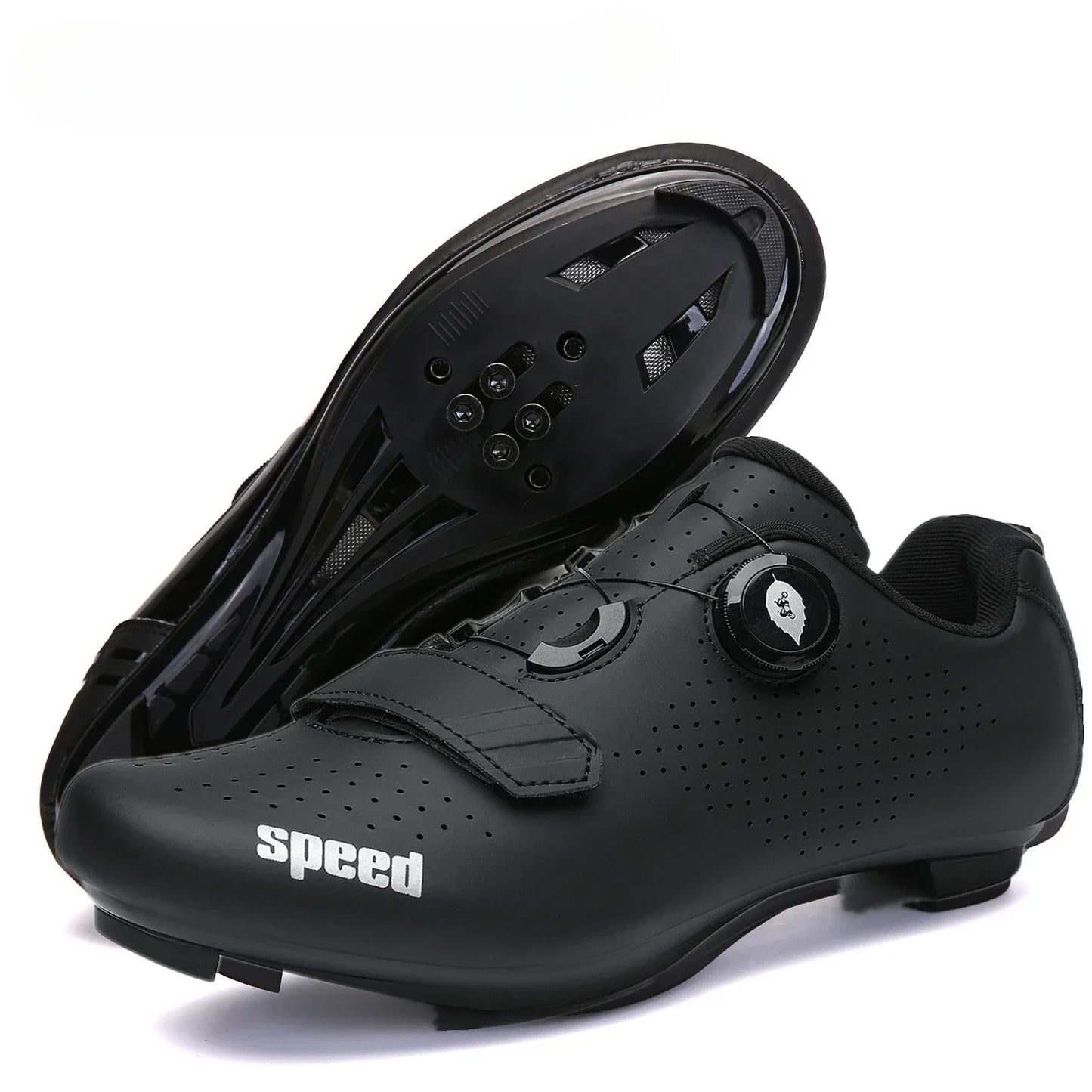 Tênis de Ciclismo Masculino Ultralight com Dupla Fivela
