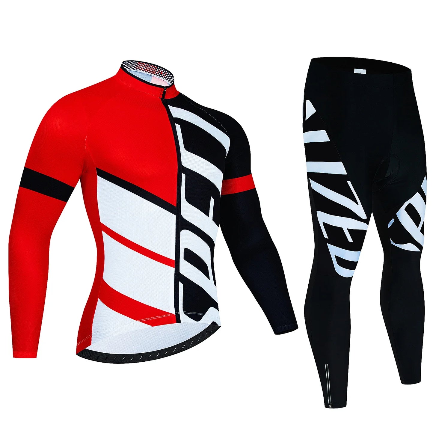 Conjunto de Jersey de Ciclismo de Inverno