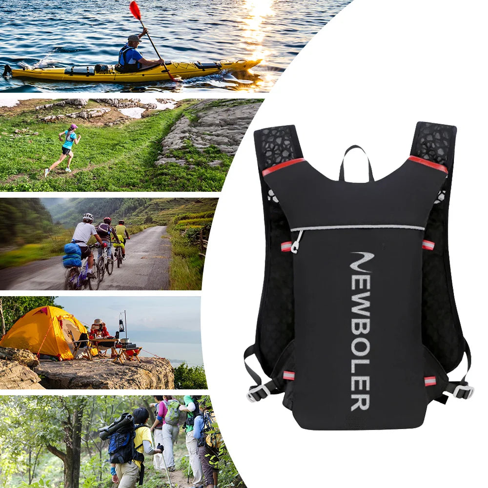 Mochila de Hidratação Newboler com Reservatórios – Performance, Conforto e Hidratação Garantida