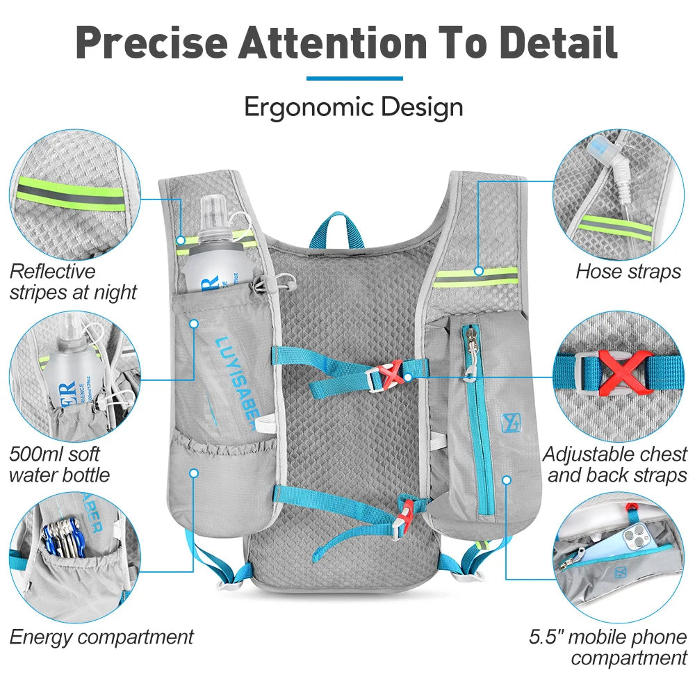 Mochila de Hidratação Newboler – Leveza, Praticidade e Hidratação em Movimento