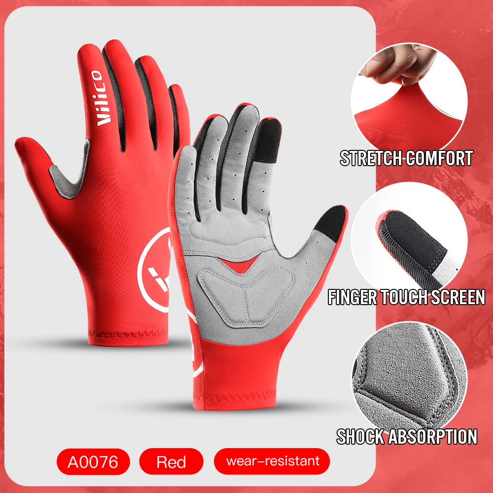 Luvas Esportivas para Ciclismo – Tecnologia Gel e Sensibilidade ao Toque