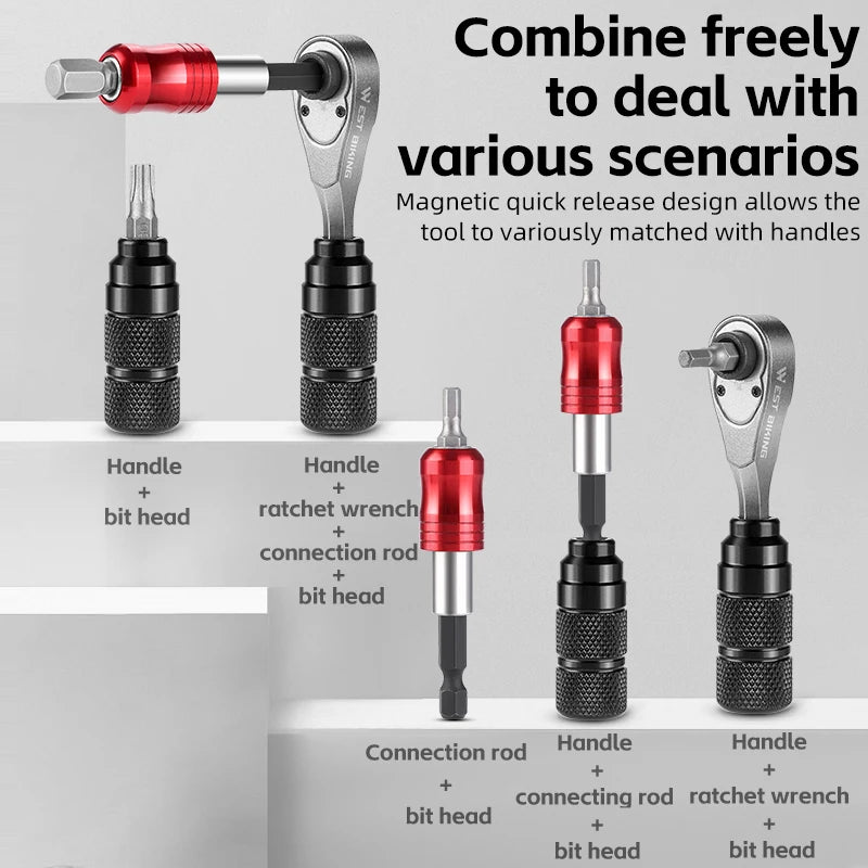 Kit de Ferramentas Multifuncional West Biking – Compacto, Portátil e Pronto para Qualquer Situação