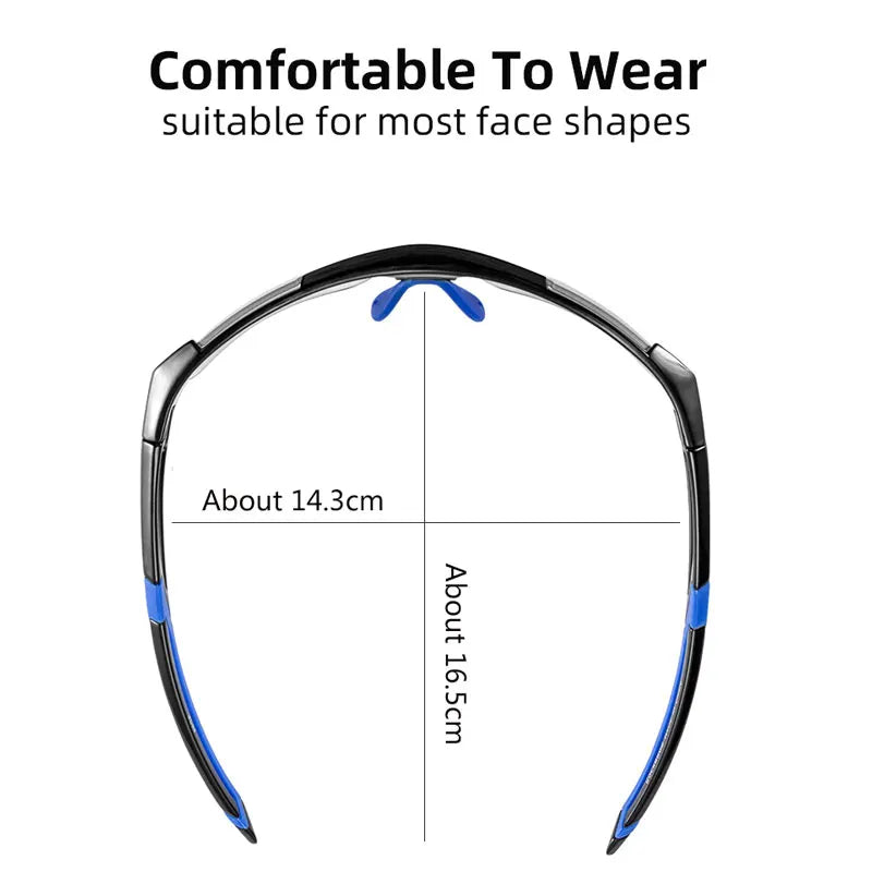 Óculos para Mountain Bike e Estrada – Lentes Fotocromáticas para Melhor Visibilidade