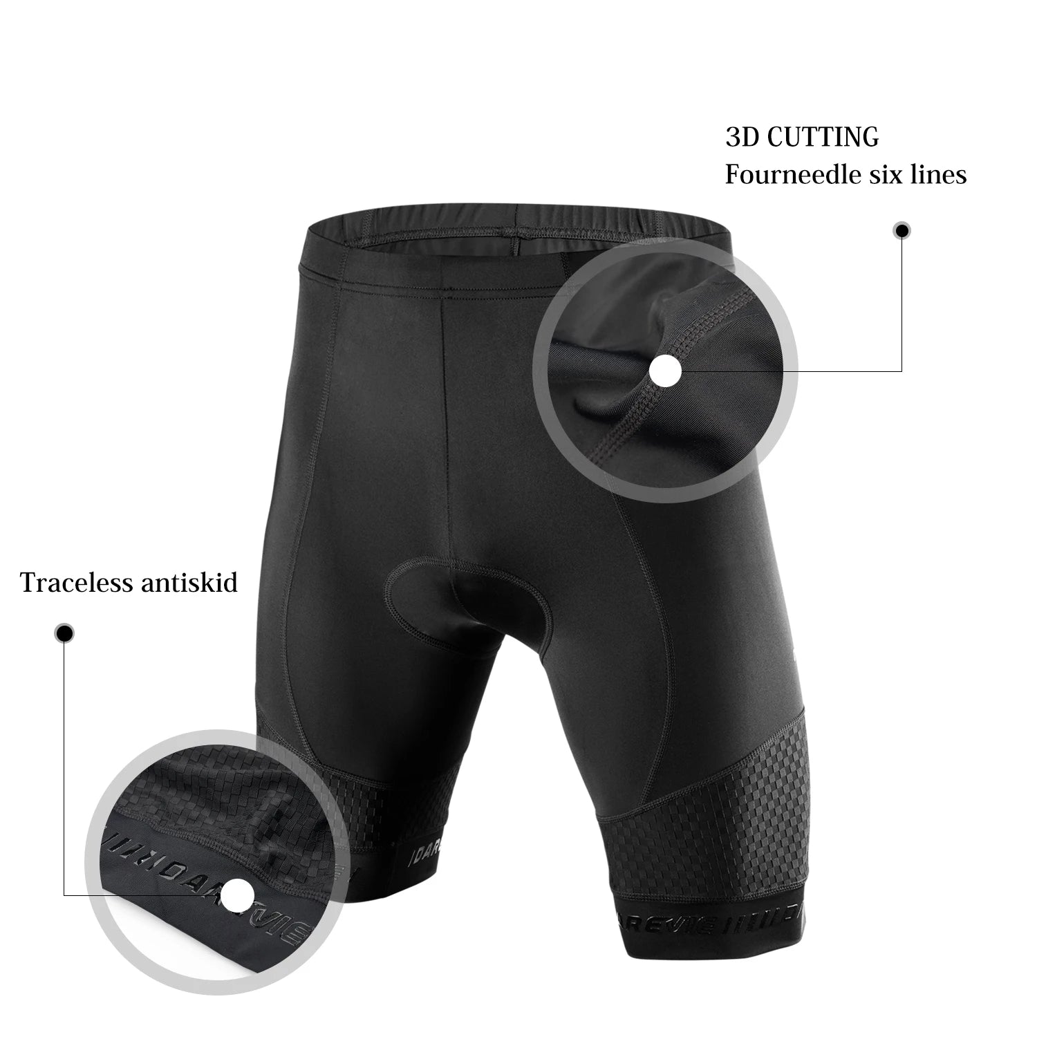 Shorts para Ciclismo – Conforto e Performance com Almofada 3D Gel