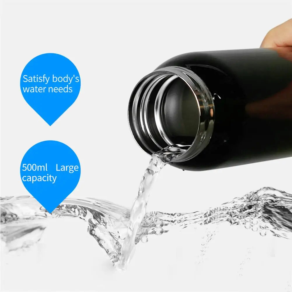Garrafa Térmica para Bike 500ml Alumínio Resistente e Isolamento Térmico para Pedaladas