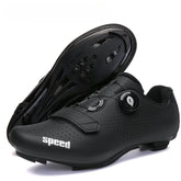 Tênis de Ciclismo Masculino Ultralight com Dupla Fivela