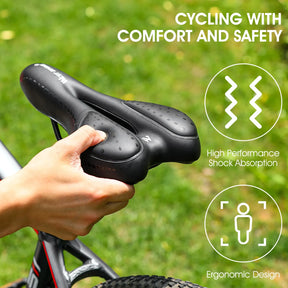 Selim West Biking Ergonômico – Conforto e Performance para Longas Pedaladas