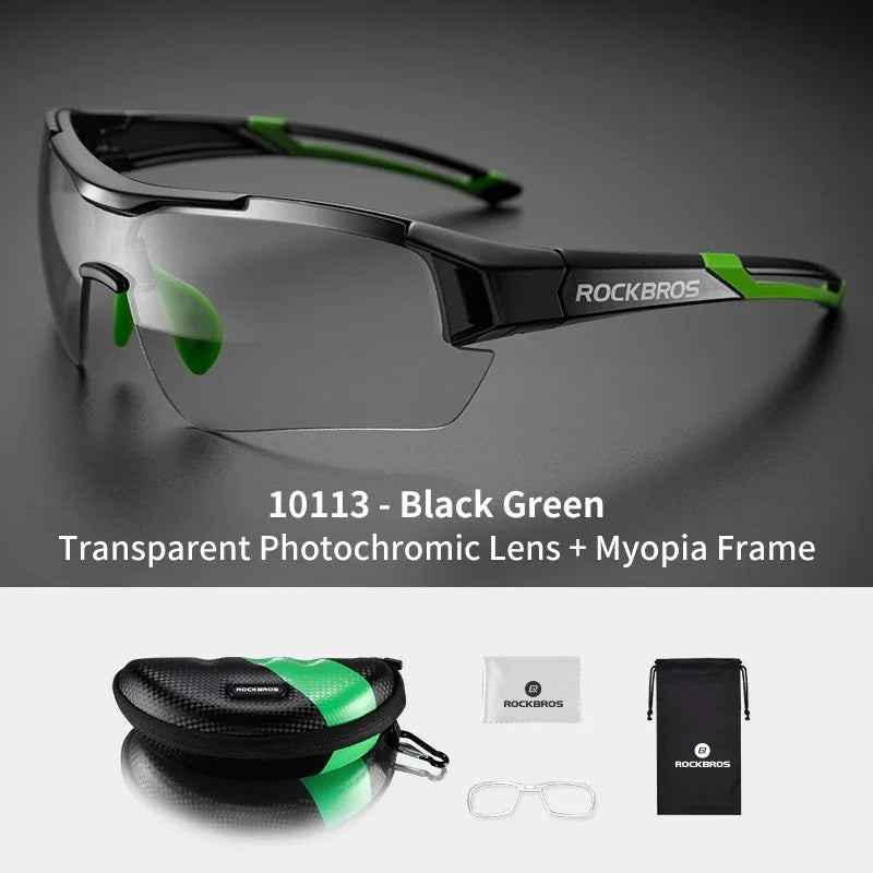 Óculos para Mountain Bike e Estrada – Lentes Fotocromáticas para Melhor Visibilidade
