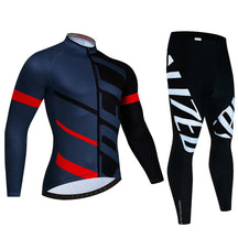 Conjunto de Jersey de Ciclismo de Inverno