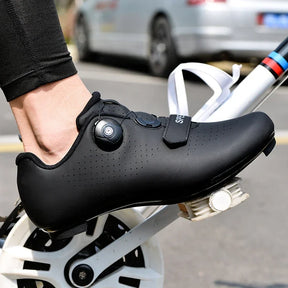 Tênis de Ciclismo Masculino Ultralight com Dupla Fivela