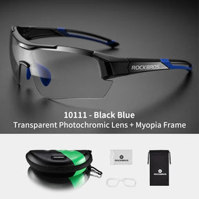 Óculos para Mountain Bike e Estrada – Lentes Fotocromáticas para Melhor Visibilidade