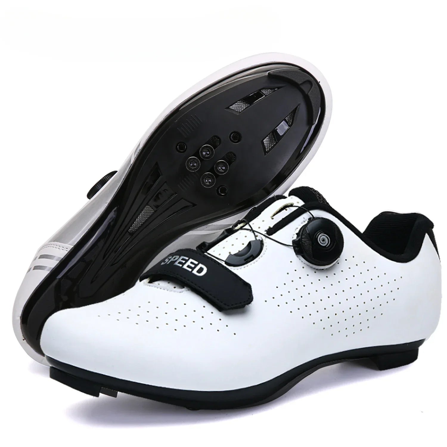 Tênis de Ciclismo Masculino Ultralight com Dupla Fivela