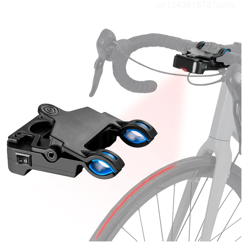 Ferramenta de Alinhamento para Bicicletas Calibrador de Guidão – Laser de Precisão para Selim e Guidão
