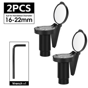 Espelho Retrovisor para Bicicleta West Biking – Visão Segura e Design Discreto
