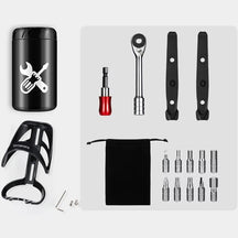 Kit de Reparo Portátil para Ciclismo – Solução Compacta para Manutenção Rápida da Sua Bike