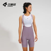 Bib Shorts LAMEDA – Conforto e Proteção UV para Ciclismo Feminino