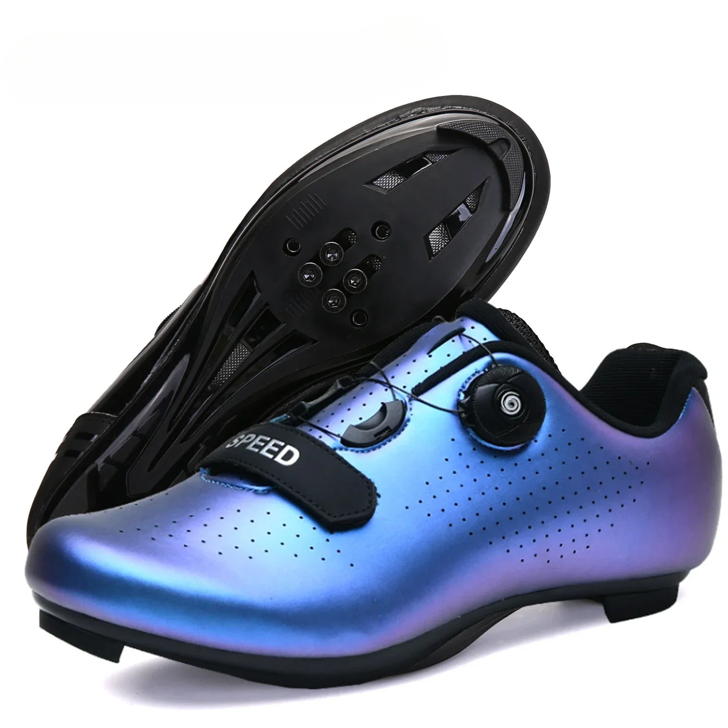 Tênis de Ciclismo Masculino Ultralight com Dupla Fivela