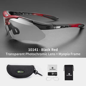 Óculos para Mountain Bike e Estrada – Lentes Fotocromáticas para Melhor Visibilidade