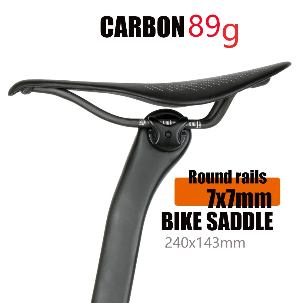 Selim Ultraleve em Carbono 89g – Performance Extrema com Apenas 89 Gramas