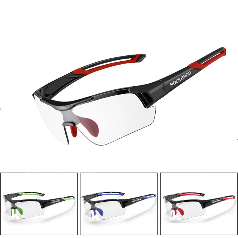 Óculos para Mountain Bike e Estrada – Lentes Fotocromáticas para Melhor Visibilidade