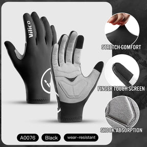 Luvas Esportivas para Ciclismo – Tecnologia Gel e Sensibilidade ao Toque