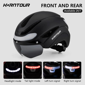 Capacete – Iluminação Inteligente e Ajuste Ergonômico para Ciclistas