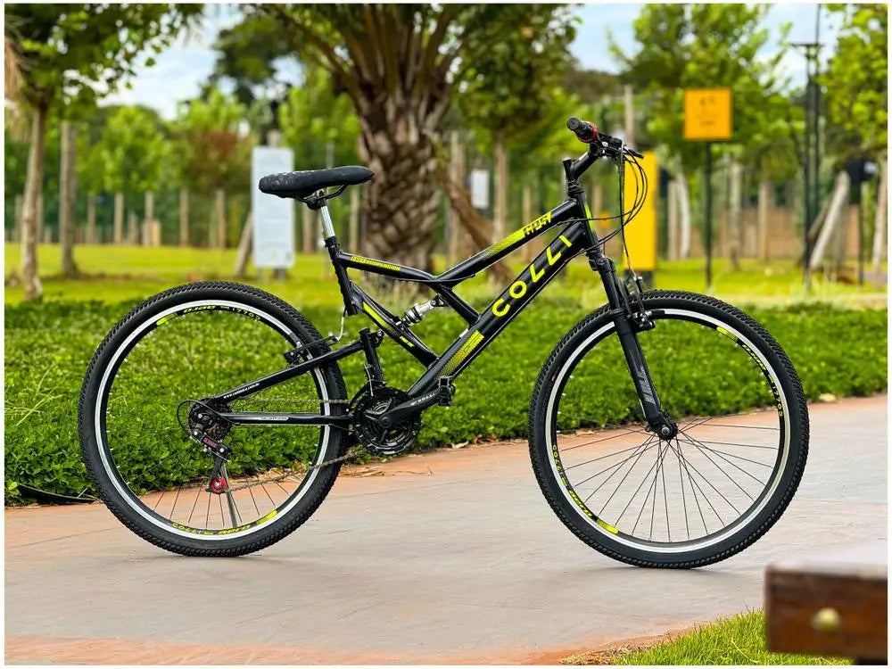 Bicicleta Colli Aro 26 MTB com Suspensão – Controle, Estilo e Aventura em Duas Rodas
