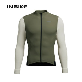 Jersey INIBKE para Ciclismo – Fleece Térmico e Zíper Completo
