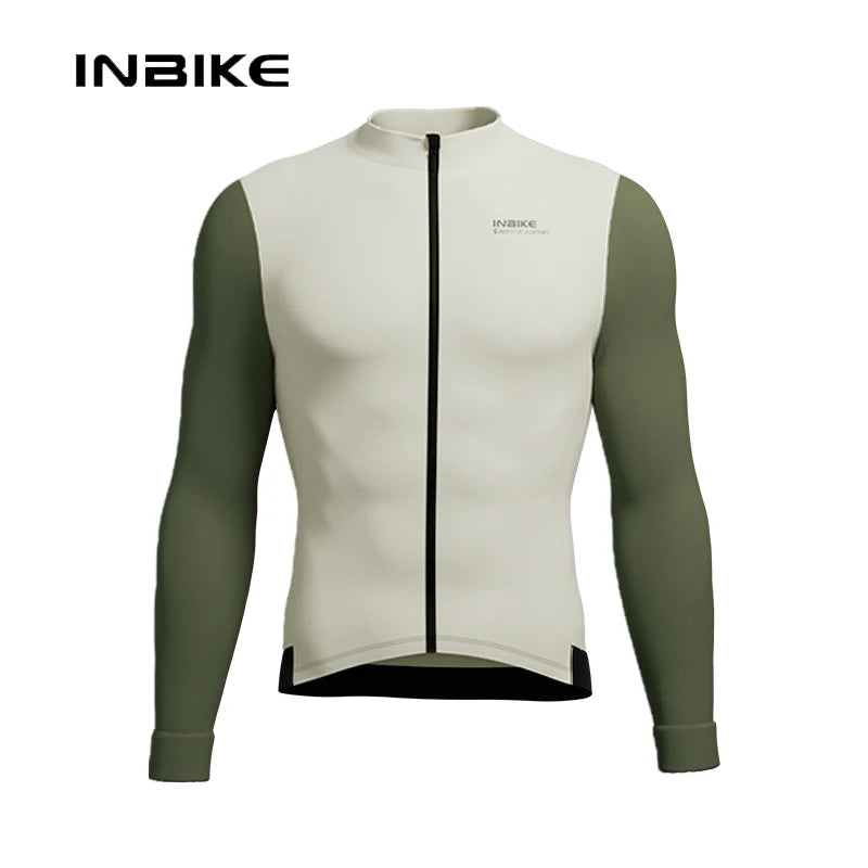 Jersey INIBKE para Ciclismo – Fleece Térmico e Zíper Completo