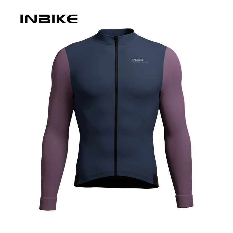 Jersey INIBKE para Ciclismo – Fleece Térmico e Zíper Completo
