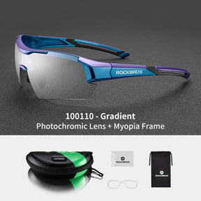 Óculos para Mountain Bike e Estrada – Lentes Fotocromáticas para Melhor Visibilidade