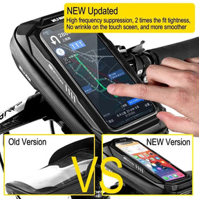 Bolsa de Quadro Wild Man com Suporte para Celular – Proteção, Praticidade e Design Aerodinâmico
