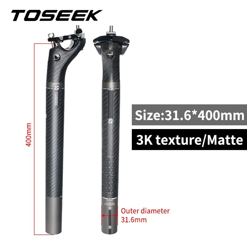 Canote de Selim Toseek em Fibra de Carbono – Leveza, Estilo e Alta Performancex