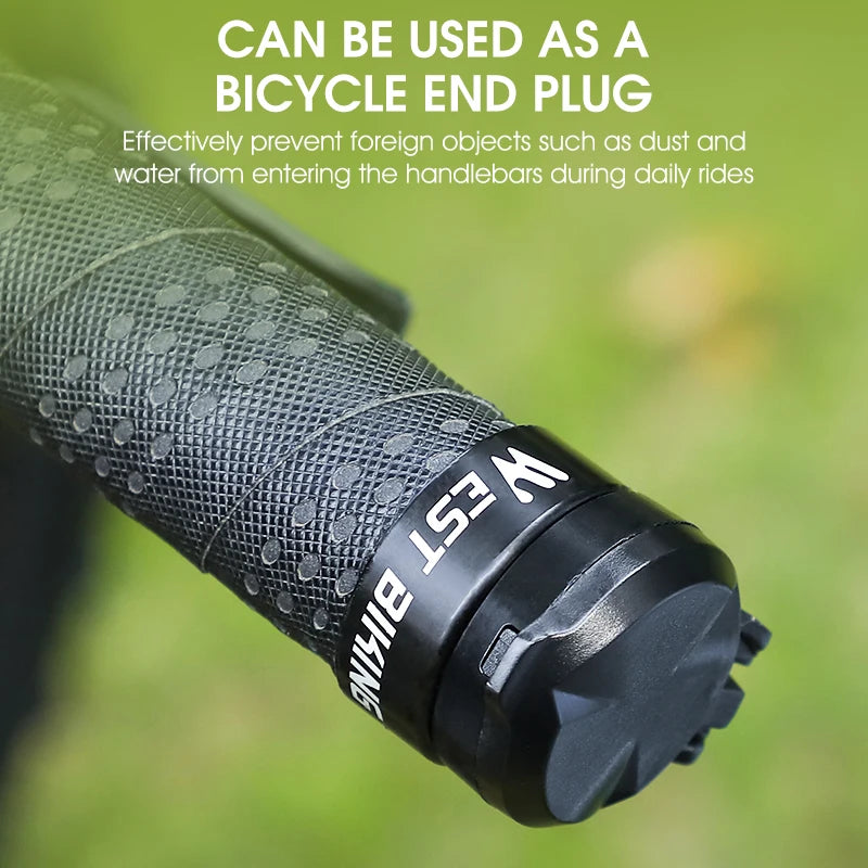 Espelho Retrovisor para Bicicleta West Biking – Visão Segura e Design Discreto