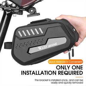 Bolsa de Bicicleta  Ferramenta Selim -Resistente à Água e Fácil de Instalar