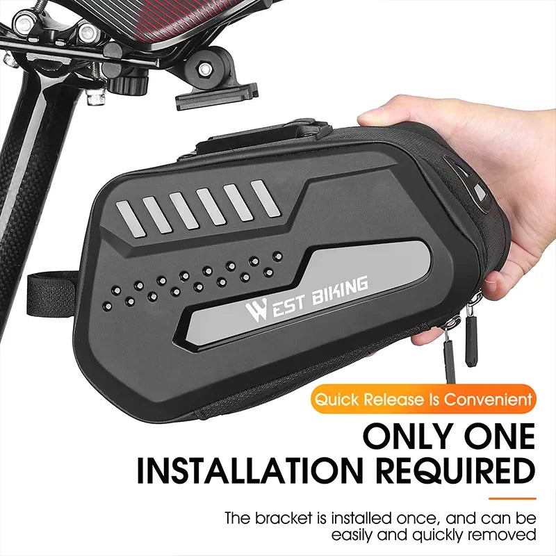 Bolsa de Bicicleta  Ferramenta Selim -Resistente à Água e Fácil de Instalar