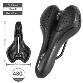 Selim West Biking Ergonômico – Conforto e Performance para Longas Pedaladas