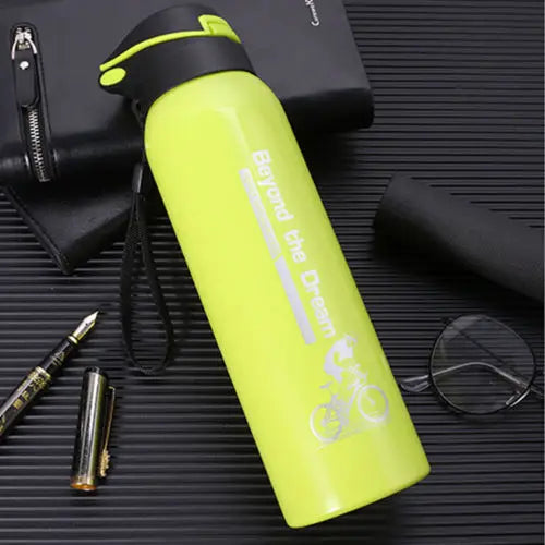 Garrafa Térmica para Bike 500ml Alumínio Resistente e Isolamento Térmico para Pedaladas