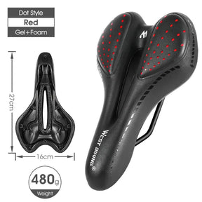 Selim West Biking Ergonômico – Conforto e Performance para Longas Pedaladas