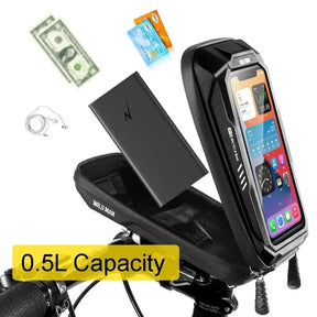 Bolsa de Quadro Wild Man com Suporte para Celular – Proteção, Praticidade e Design Aerodinâmico
