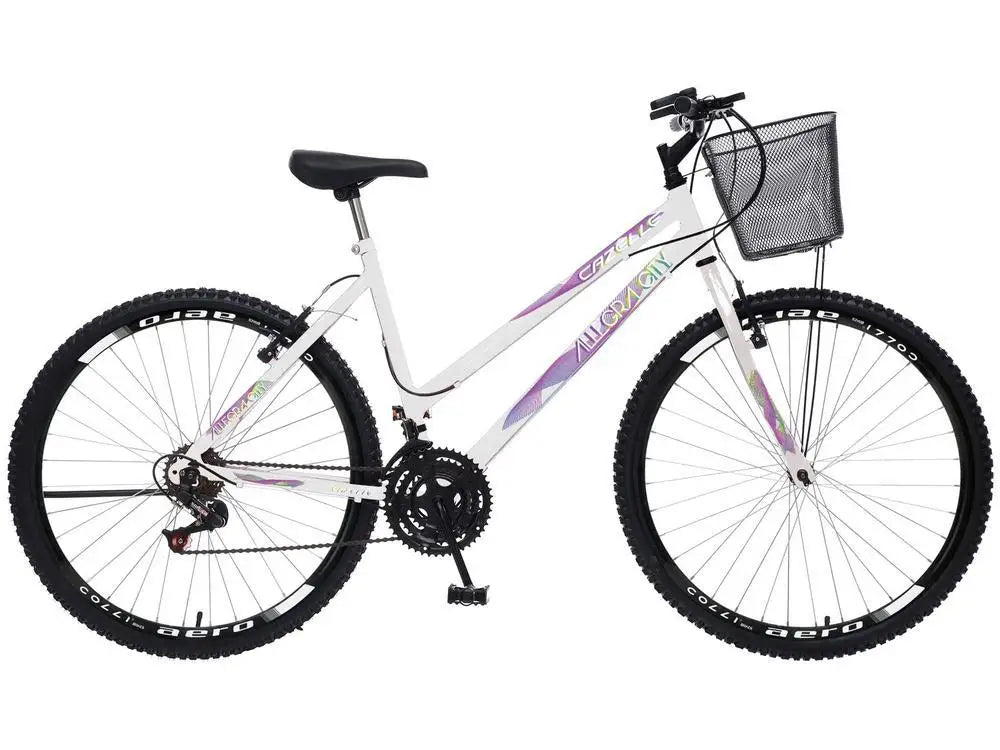 Bicicleta Aro 29 Allegro Feminina com Cestinha – Elegância e Praticidade no Seu Dia a Dia