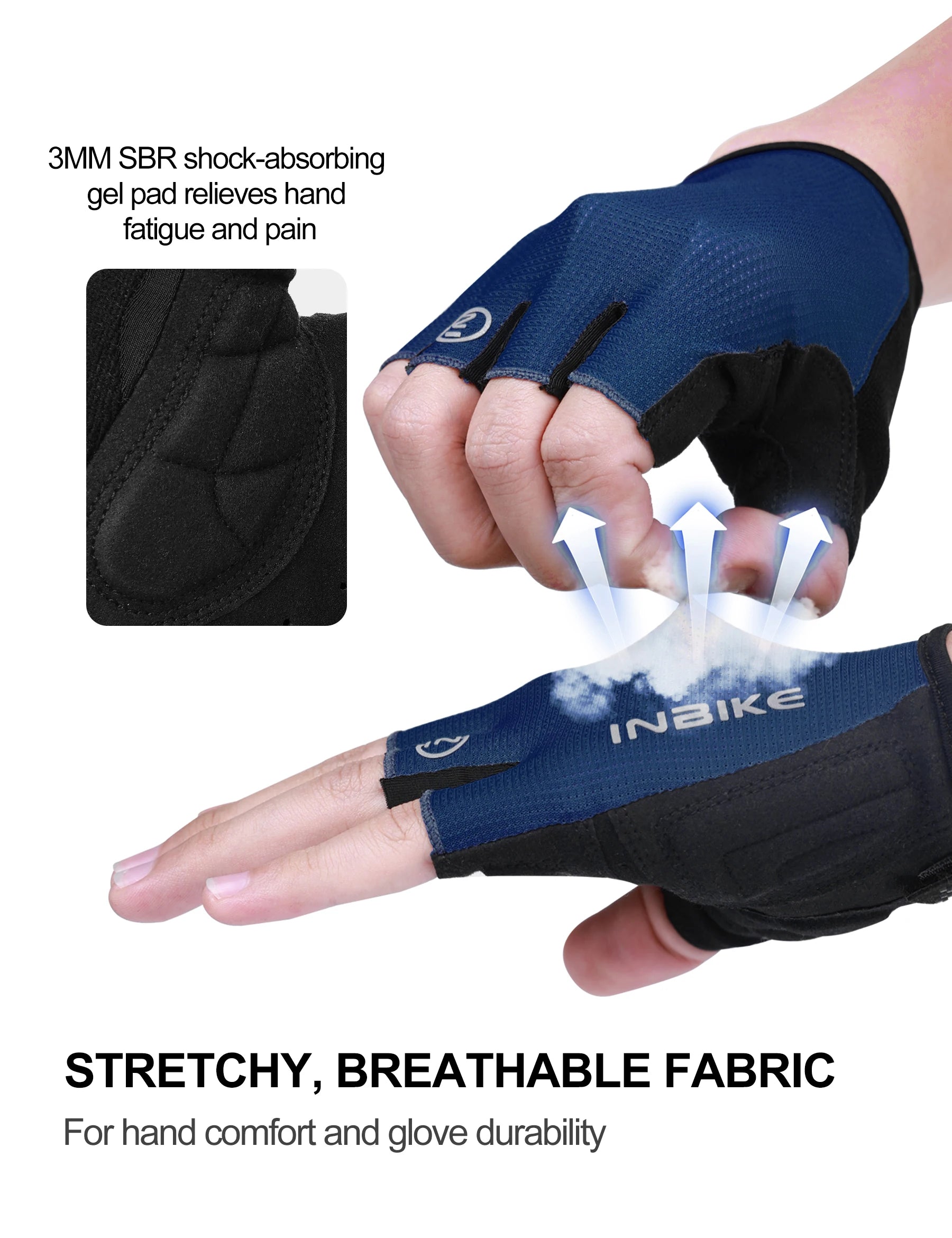 Luvas de Gel para Bike