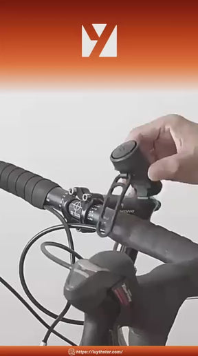Farol de Bike +Buzina Eletrônica de Brinde – Iluminação Forte e Segurança em Dobro
